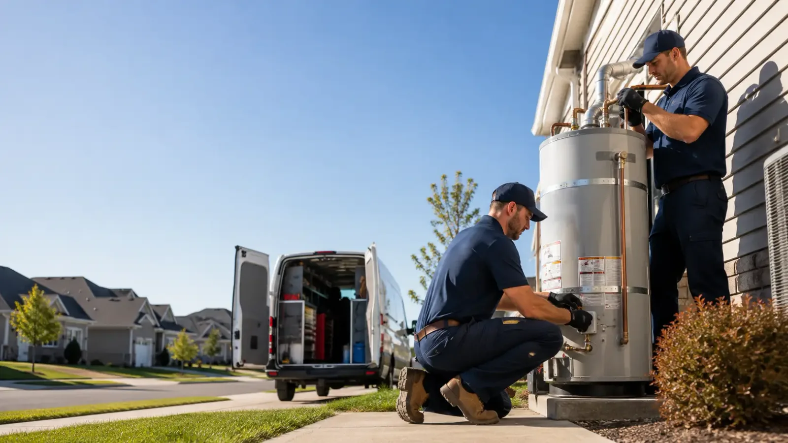 Water Heater Installation in Herrick Center, PA